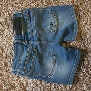 2S17.  DKNY jean shorts (kids)